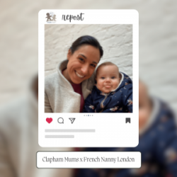 woman and baby selfie